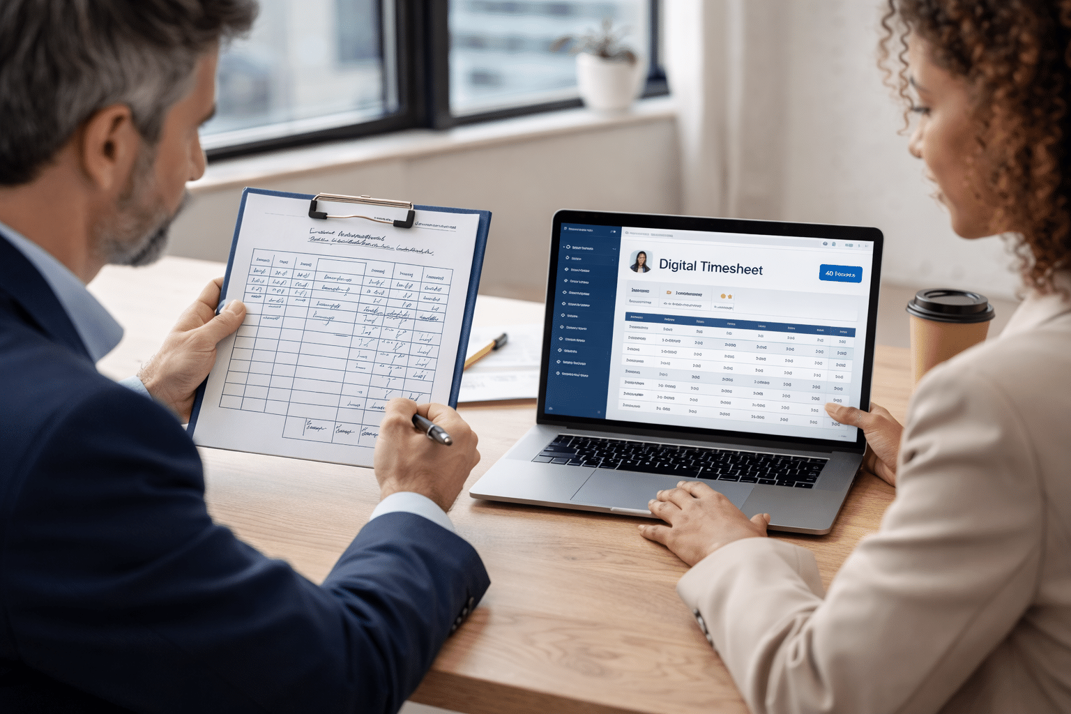 Paper Timesheets vs Digital